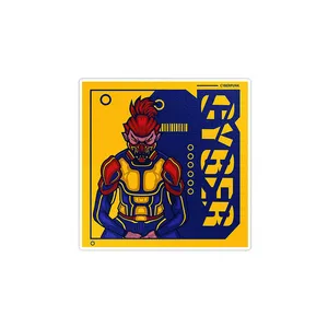    استیکر لپ تاپ ویندی دیزاین طرح ژاپن مدل 1492