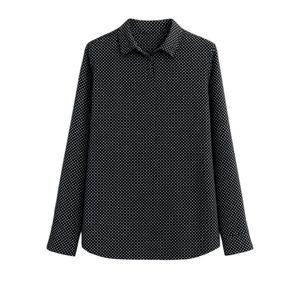 شومیز آستین بلند زنانه مدل شهرزاد رنگ مشکی