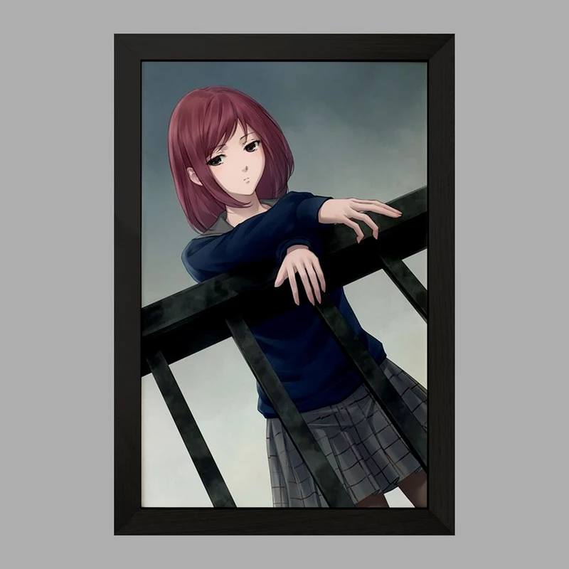 تابلو خندالو مدل سامجیما انیمه فولی کولی Fooly Cooly  کد 23563