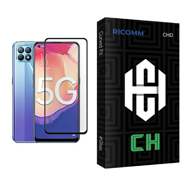 محافظ صفحه نمایش ریکام مدل CH Glass MIX001 مناسب برای گوشی موبایل اوپو Reno4 SE