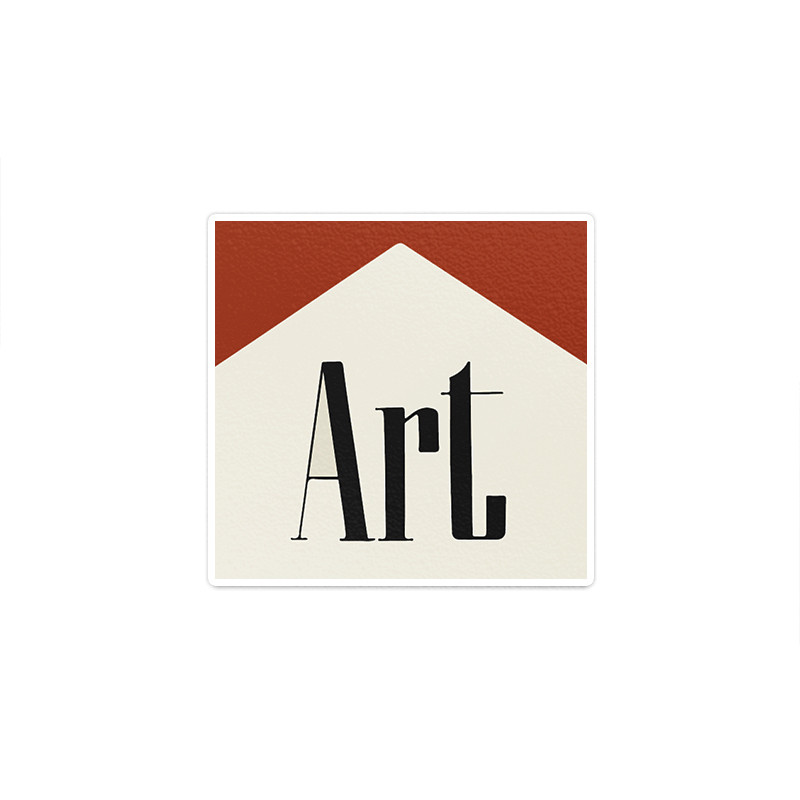 استیکر تزئینی موبایل و تبلت ماسا دیزاین طرح هنر مدل STK856