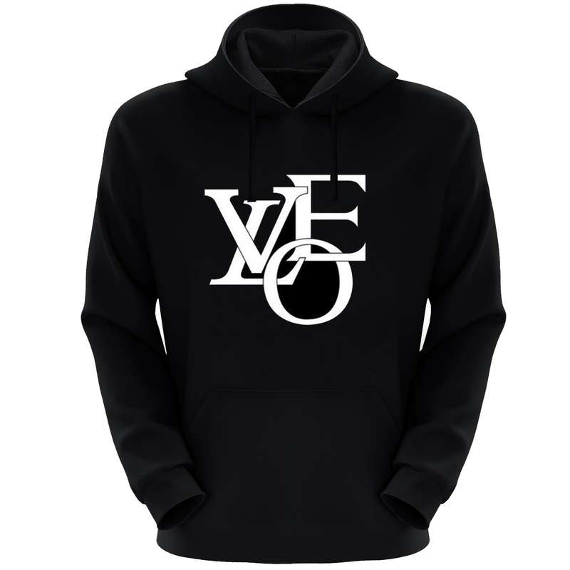 هودی زنانه مدل S86 LOVE رنگ مشکی