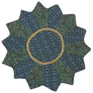 رومیزی ترمه مدل ستاره کد TRSETASA30