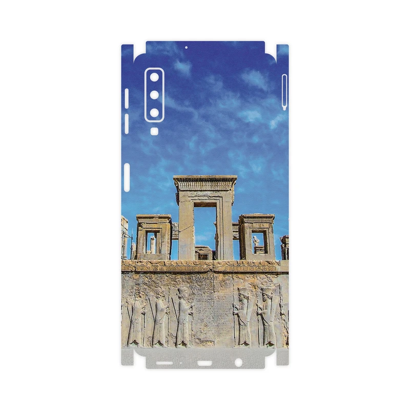 برچسب پوششی ماهوت مدل TAKHT-e-JAMSHID-FullSkin مناسب برای گوشی موبایل سامسونگ Galaxy A7 2018
