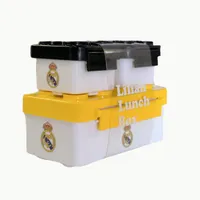 ظرف غذای ۳ تکه کودک مدل رئال مادرید