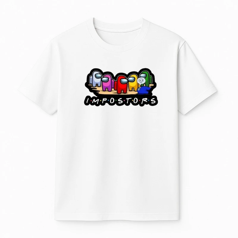 تی‌شرت آستین کوتاه پسرانه مدل امانگ آس کد v3 