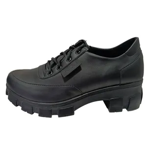 کفش پاشنه‌دار زنانه مدل لوفر بندی 5052