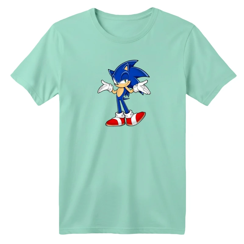 تی شرت آستین کوتاه بچگانه مدل سونیک کد 02