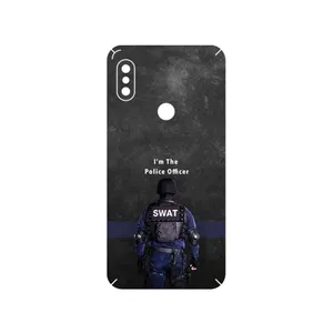 MAHOOT Police Officer Cover Sticker for Xiaomi Redmi Note 6 Pro