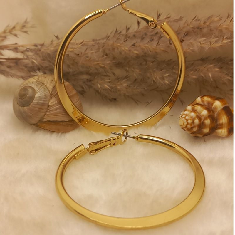 گوشواره حلقه‌ای زنانه مدل H029