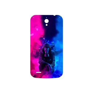 MAHOOT Smoke Rainbow Digital Art 2 Cover Sticker for Huawei Ascend G610