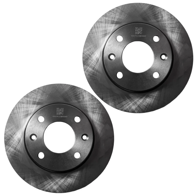 دیسک ترمز‌ چرخ جلو عظام مدل 00195 مناسب برای پژو ۲۰۶ تیپ ۲ بسته ۲ عددی