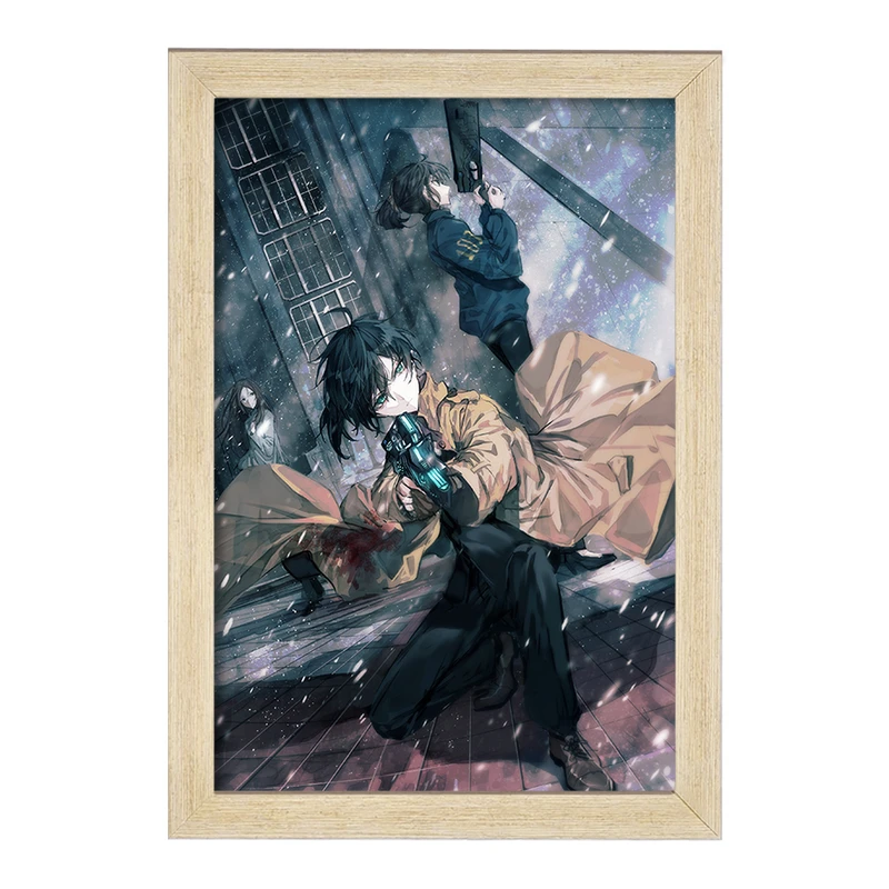 تابلو خندالو مدل انیمه روان گذر (Psycho Pass) کد 33735