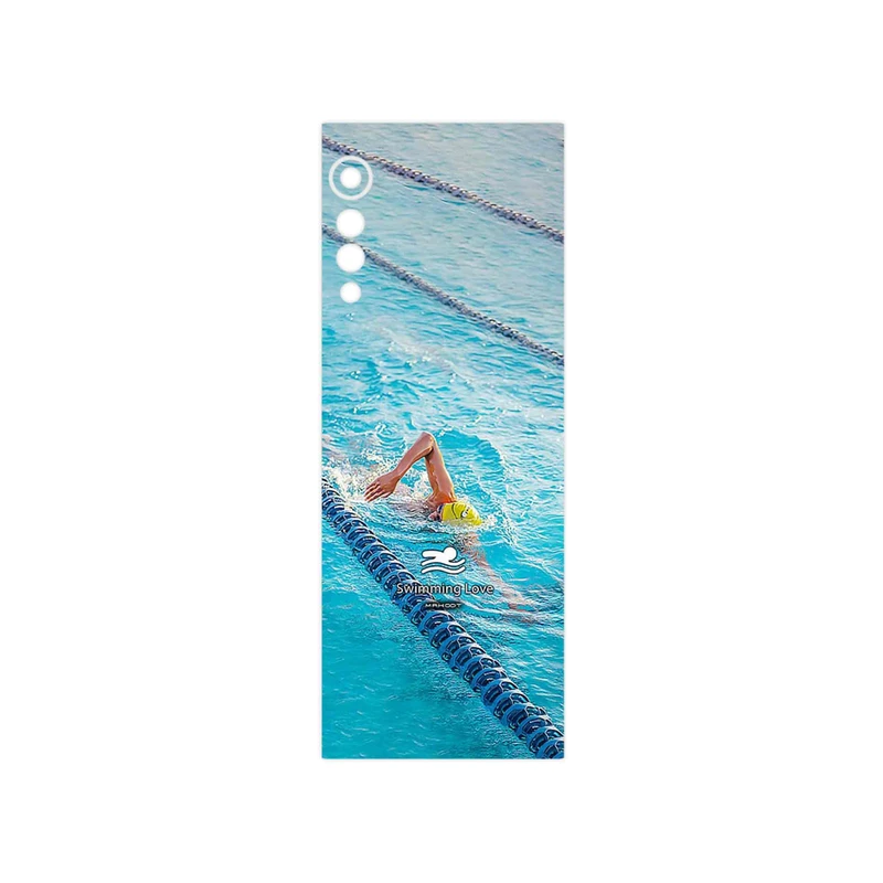 برچسب پوششی ماهوت مدل Swimming مناسب برای گوشی موبایل ال جی Velvet 5G