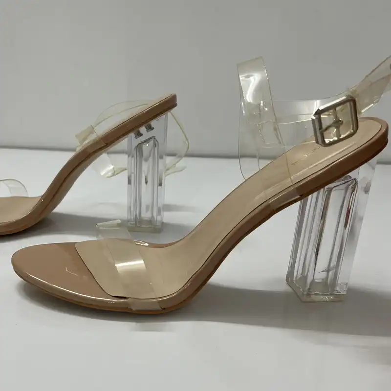 صندل زنانه مدل شیشه ای 100270