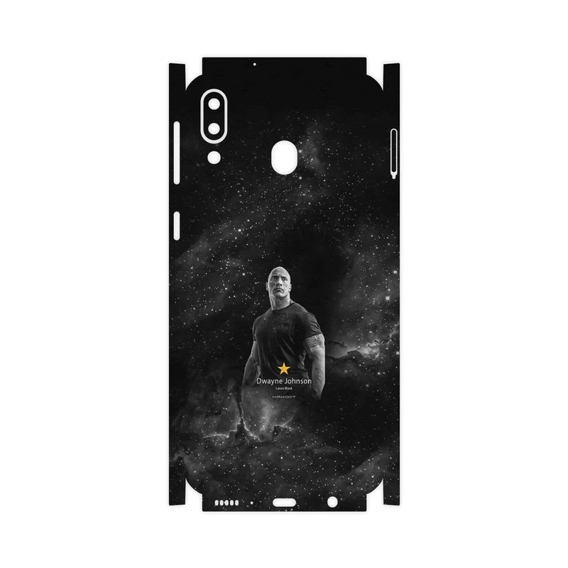 برچسب پوششی ماهوت مدل Dwayne Johnson-FullSkin مناسب برای گوشی موبایل سامسونگ Galaxy M20