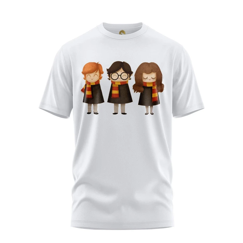 تی شرت آستین کوتاه مردانه هومرو مدل TW521 طرح هری پاتر