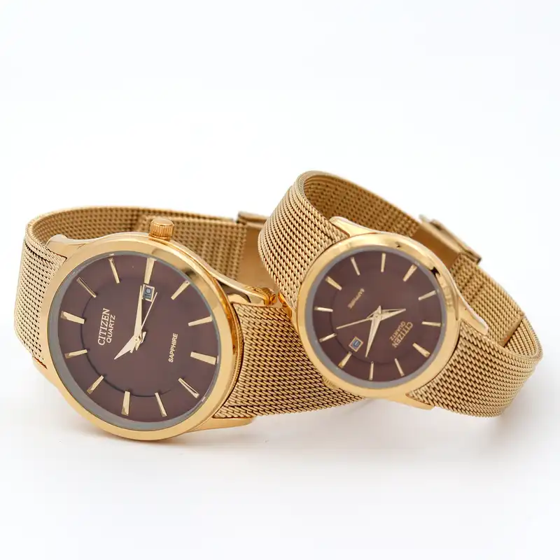 ست ساعت مچی عقربه ای زنانه و مردانه  مدل WS-60