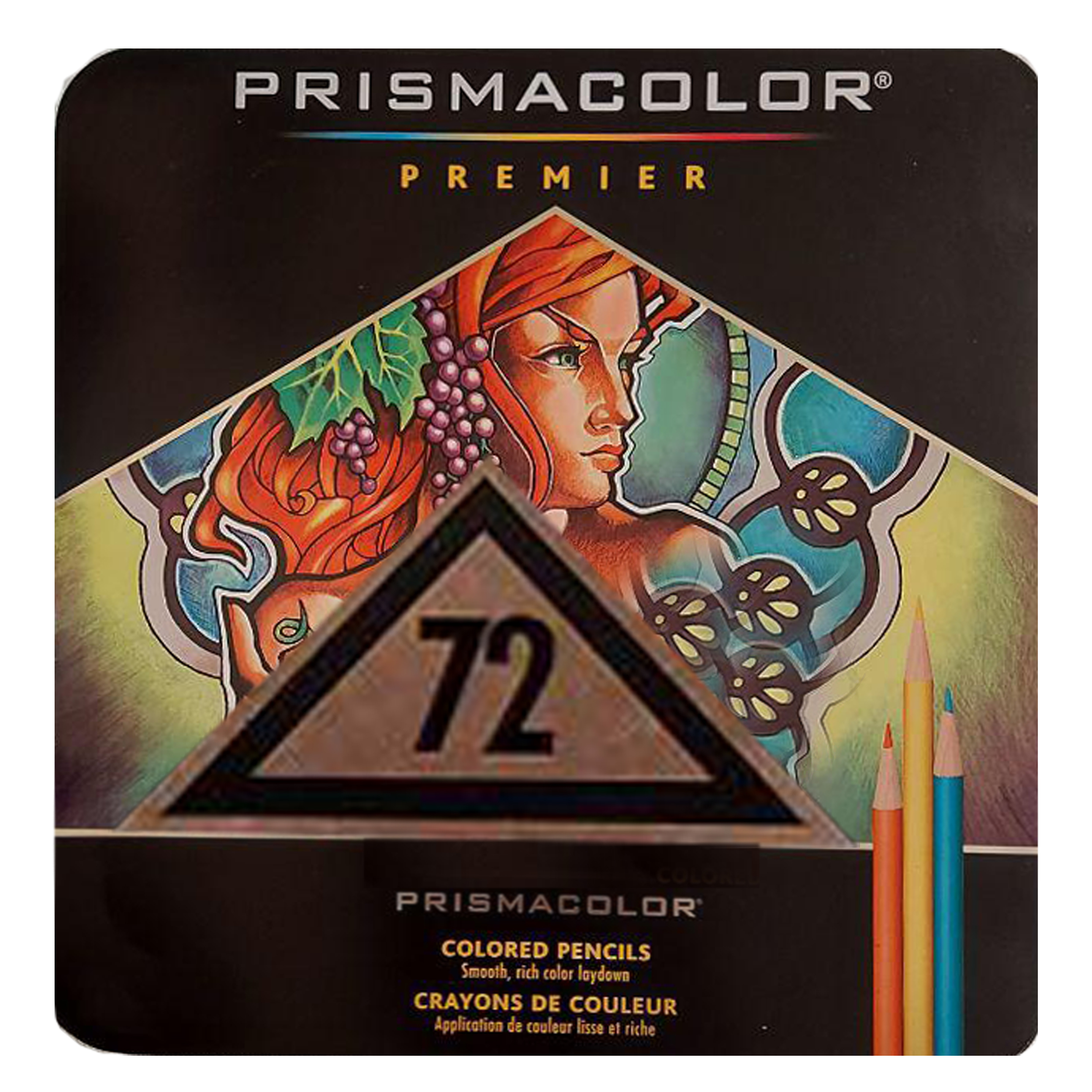 نکته خرید - قیمت روز مداد رنگی 72 رنگ پریسماکالر مدل پریمیر خرید