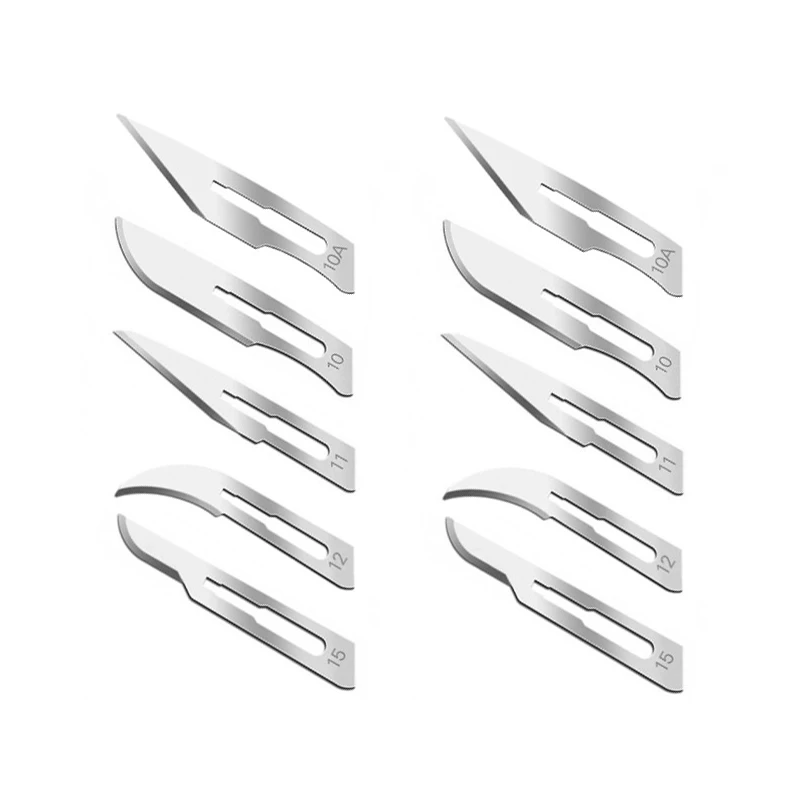 تیغ جراحی استریل مدل SRNA310T15 مجموعه 10 عددی