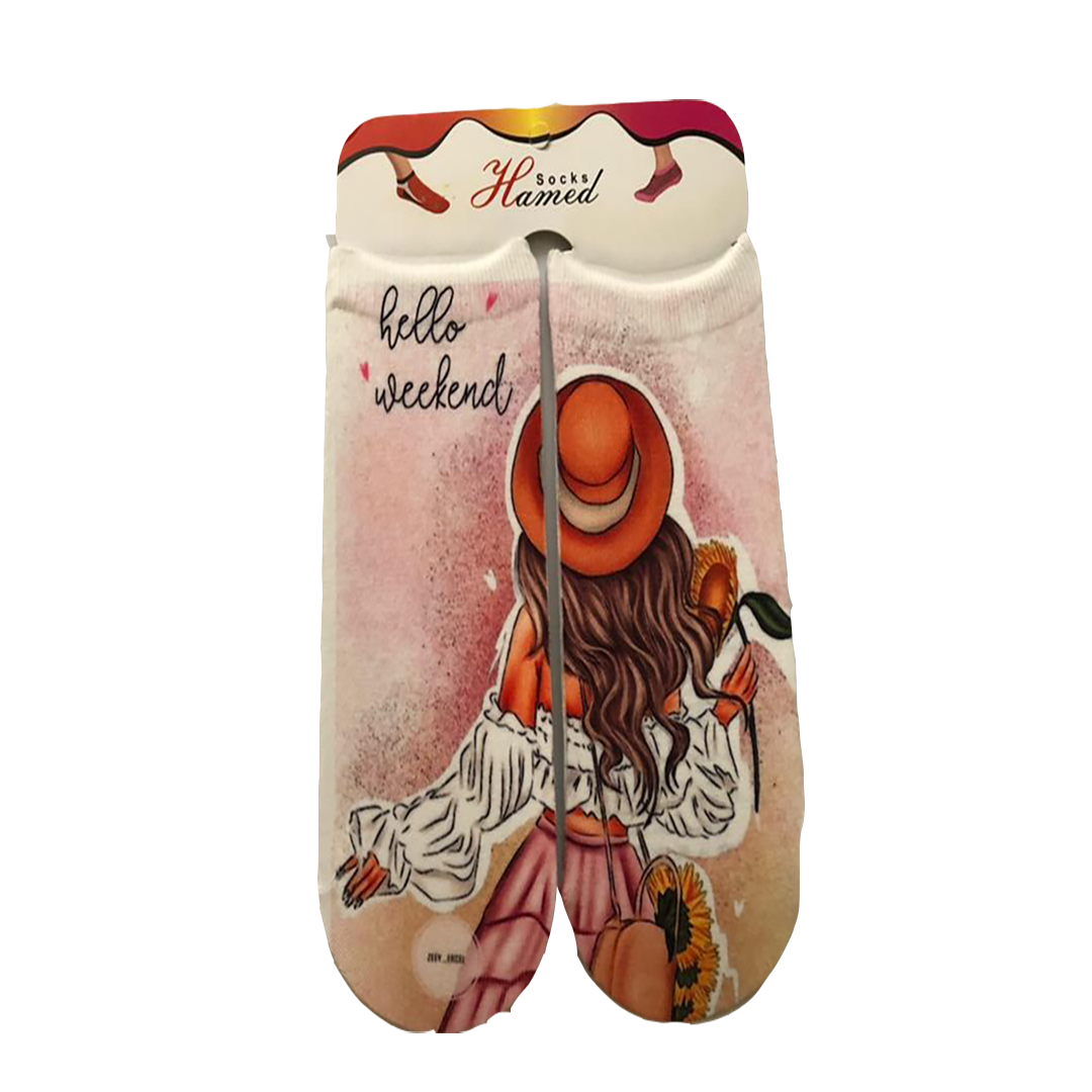 جوراب دخترانه مدل socks