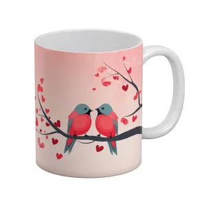 ماگ طرح پرنده و متن کد 3256321