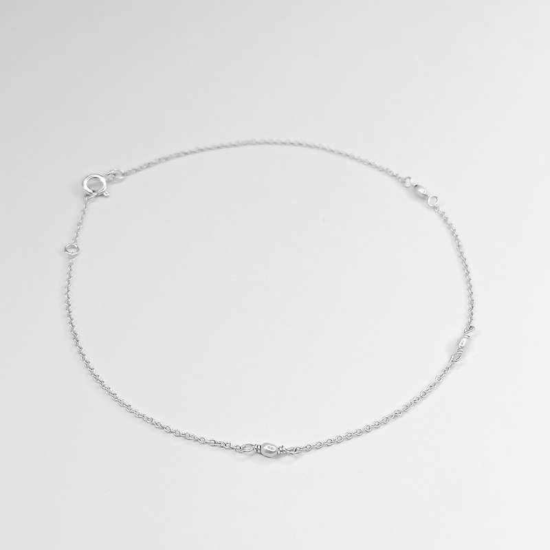 پابند نقره زنانه سیکس مدل 396465 پابند نقره زنانه سیکس مدل 396465