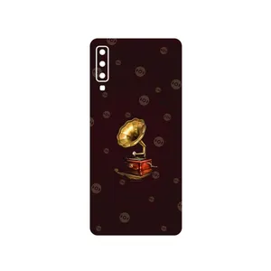 MAHOOT Gramophone Nostalgia Cover Sticker for Samsung Galaxy A7 2018