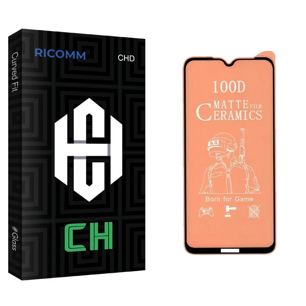محافظ صفحه نمایش سرامیکی ریکام مدل CH مناسب برای گوشی موبایل شیائومی Redmi Note 8
