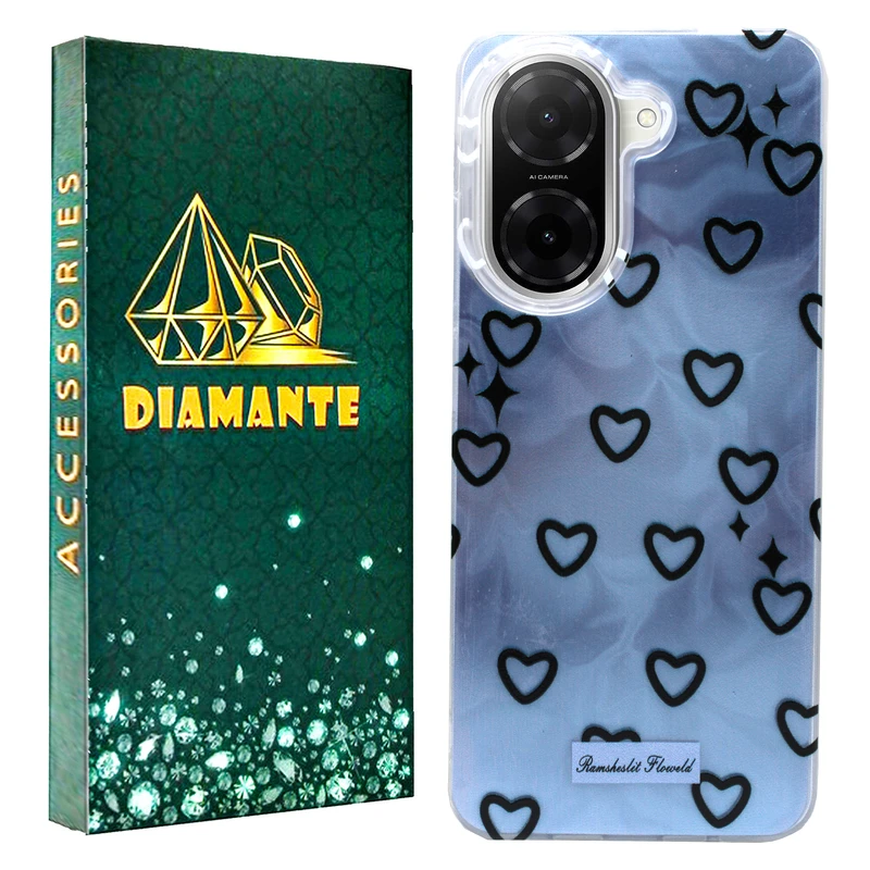 کاور دیامانته مدل Ghalbi Gn مناسب برای گوشی موبایل شیائومی Redmi A5