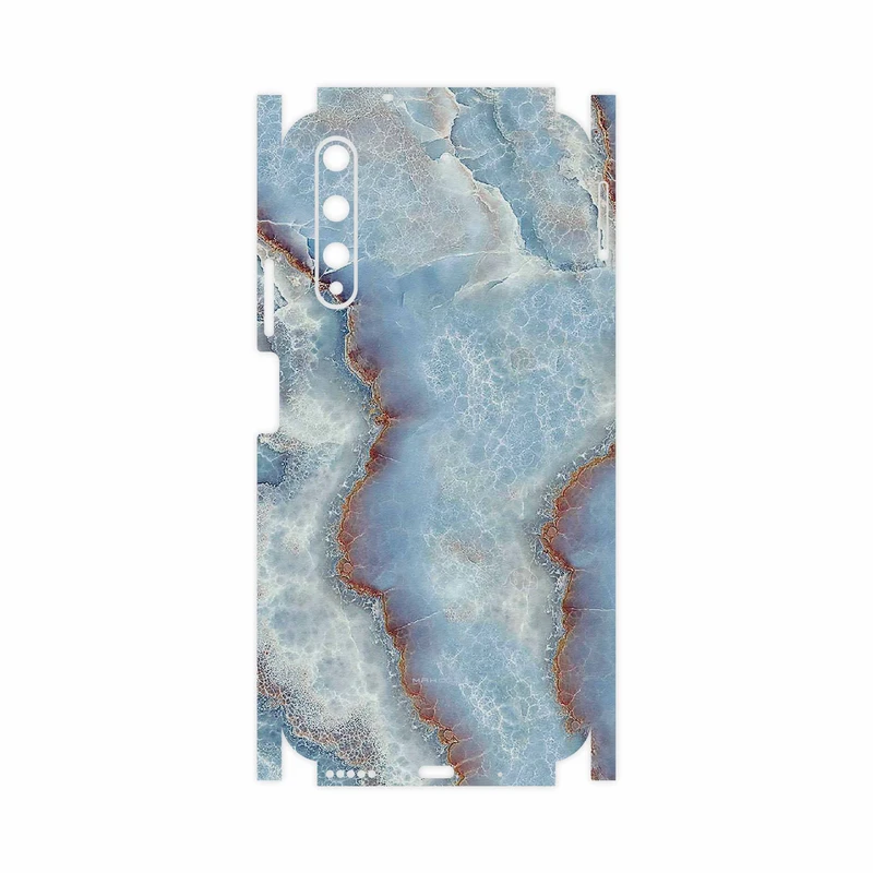 برچسب پوششی ماهوت مدل Blue Ocean Marble-FullSkin مناسب برای گوشی موبایل هوآوی Nova 5T