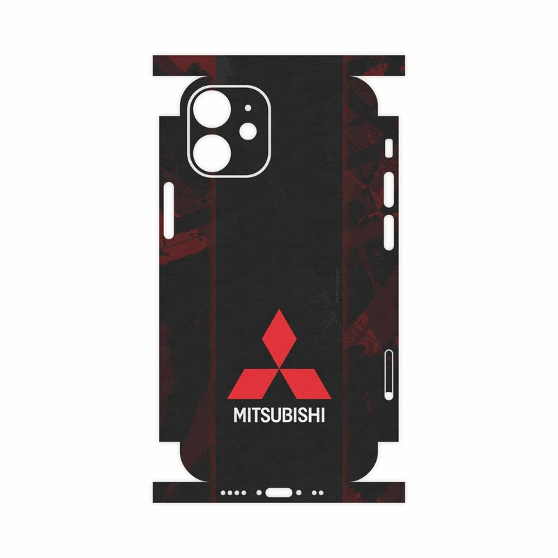 برچسب پوششی ماهوت مدل Mitsubishi Motor-FullSkin مناسب برای گوشی موبایل اپل iPhone 12 mini