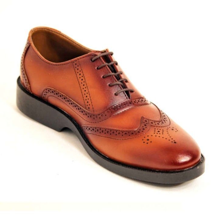 کفش مردانه مدل مجلسی هشت 99 رنگ عسلی -  - 3