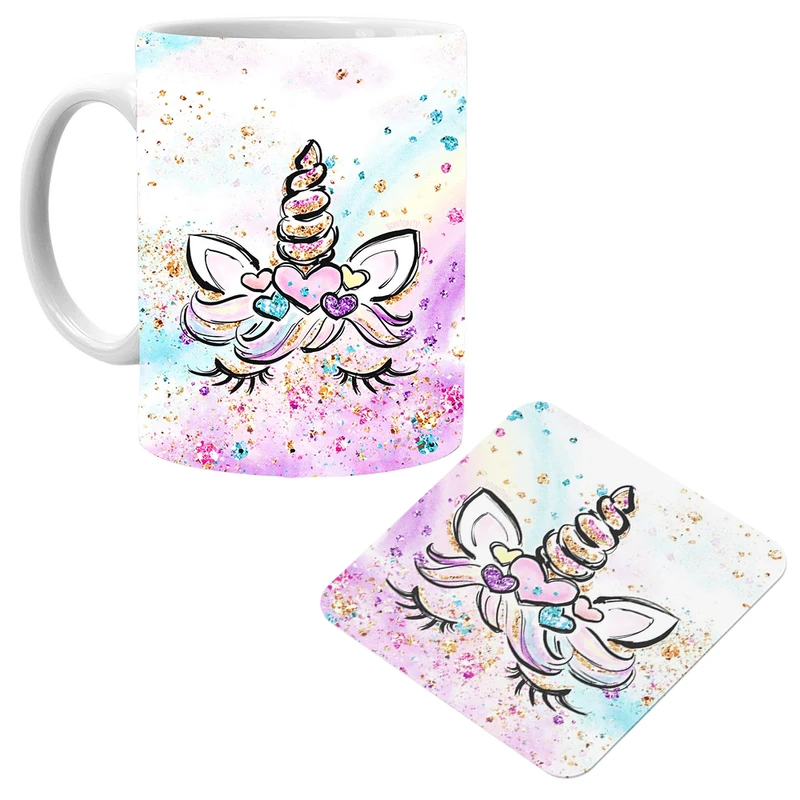 ماگ مدبرتر مدل تک شاخ به همراه زیر لیوانی