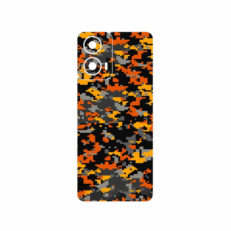 برچسب پوششی ماهوت مدل Army_Autumn_Pixel مناسب برای گوشی موبایل موتورولا Moto G24