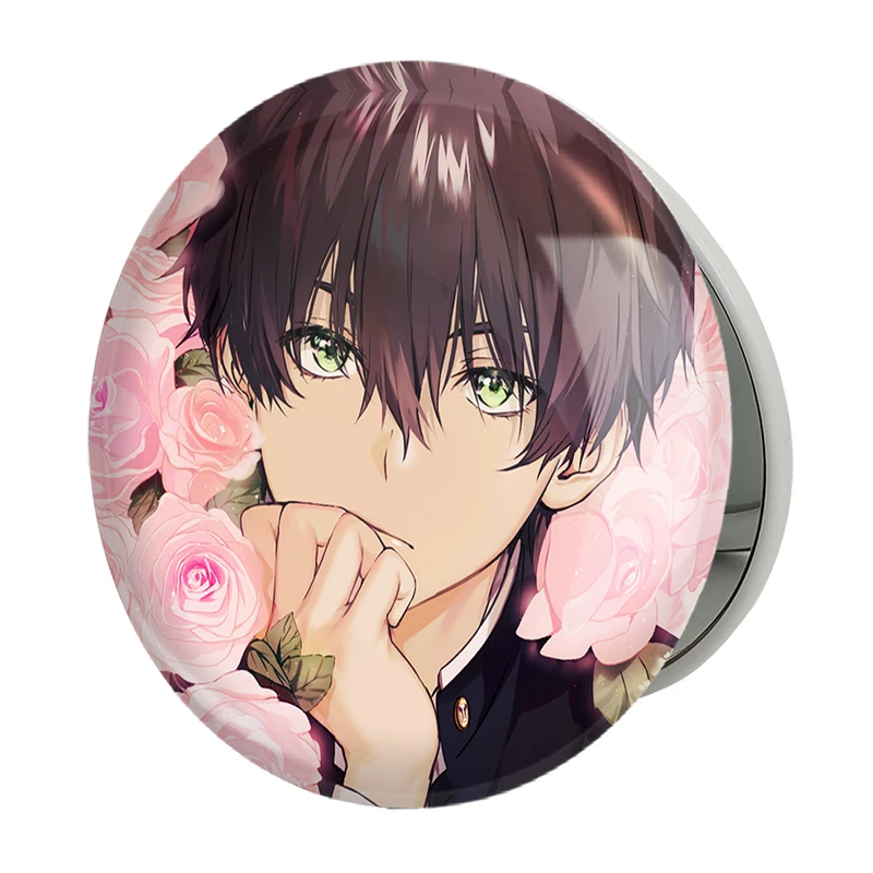 آینه جیبی خندالو طرح اورکی انیمه هیوکا Hyouka مدل تاشو کد 17048 