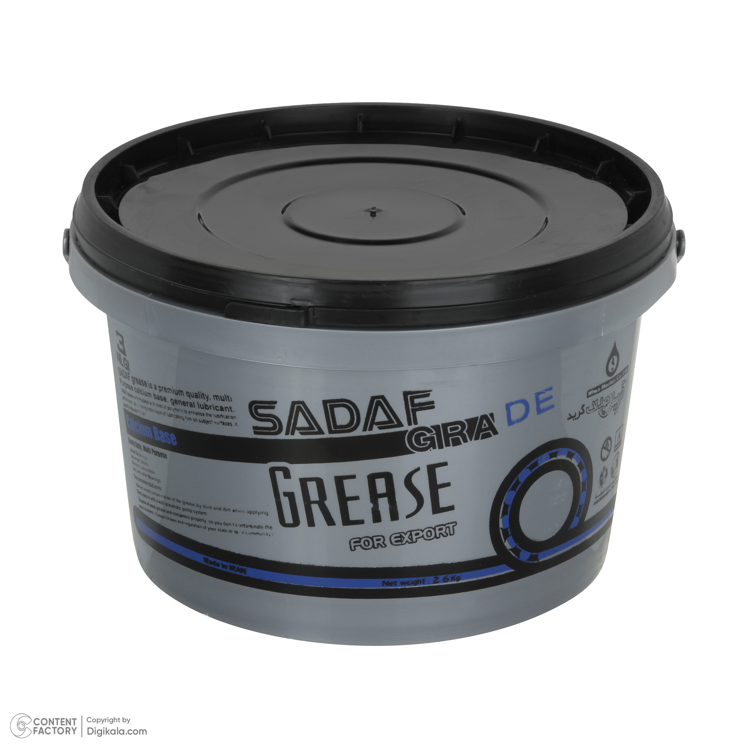 گریس کلسیم صدف مدل s27 وزن 2700 گرم