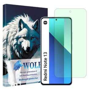 Wolf Eye care model anti green screen protector suitable for Xiaomi Redmi Note 13 4G Mobile phone