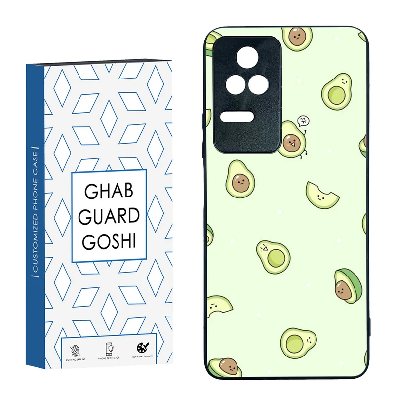 کاور قاب گارد گوشی طرح آووکادو کد TPU-259 مناسب برای گوشی موبایل شیائومی  Redmi K40S / Poco F4 5G