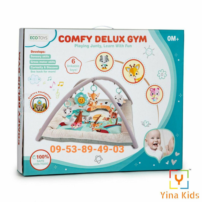تشک بازی کودک مدل DELUX طرح حیوانات تشک بازی کودک مدل DELUX طرح حیوانات