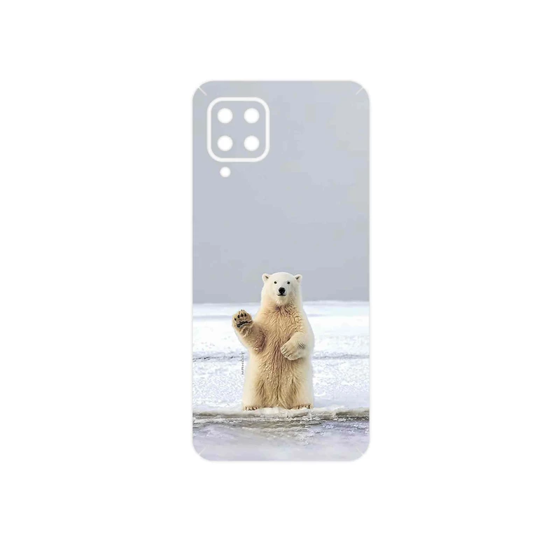برچسب پوششی ماهوت مدل Polar_bear مناسب برای گوشی موبایل سامسونگ Galaxy F22