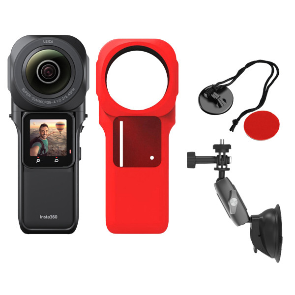 دوربین فیلم برداری ورزشی اینستا 360 مدل ONE RS 1-INCH 360 EDITION به همراه لوازم جانبی