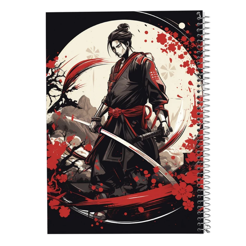 دفتر ژورنال نویسی 50 برگ مدوپد مدل نقطه ای طرح Naroto کد DF11356