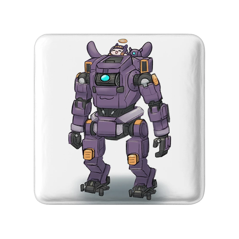 پیکسل خندالو طرح بازی تایتان فال (Titanfall) مدل مربعی کد 32628