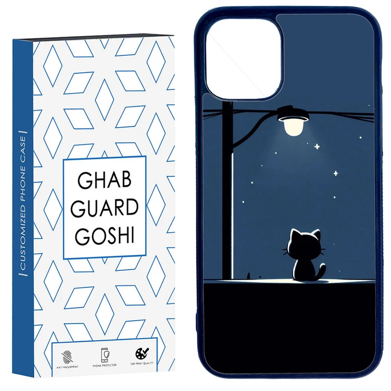 کاور قاب گارد گوشی طرح گربه کد TPU-189 مناسب برای گوشی موبایل اپل Iphone 11 PRO