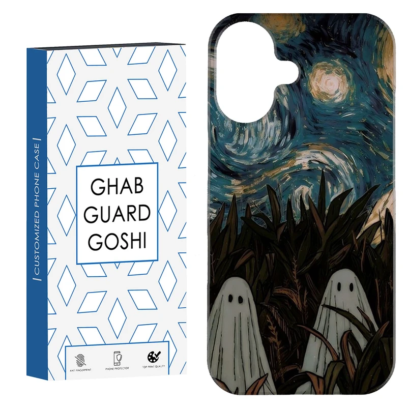 کاور قاب گارد گوشی طرح روح کد Dimo-446 مناسب برای گوشی موبایل اپل Iphone 16