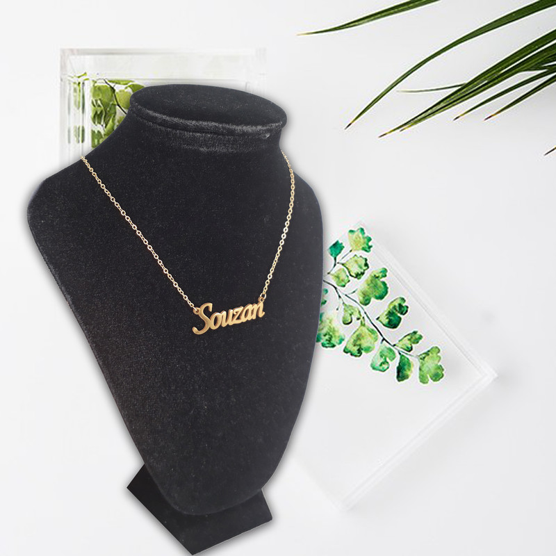 گردنبند نقره زنانه آی جواهر مدل سوزان کد N951