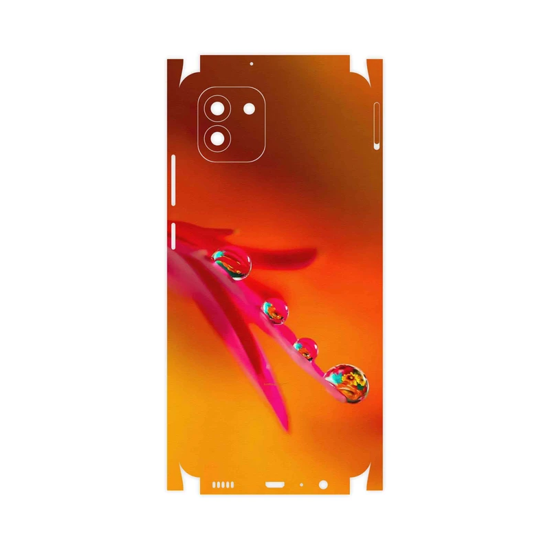 برچسب پوششی ماهوت مدل Plant dew-FullSkin مناسب برای گوشی موبایل سامسونگ Galaxy A03