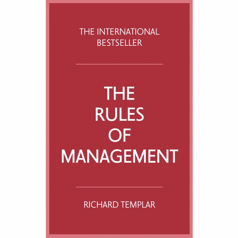 کتاب THE RULES OF MANAGEMENT اثر Richard Templar انتشارات Pearson education 