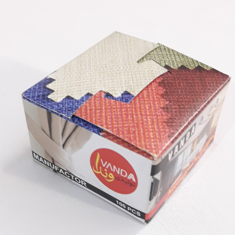 گیره پرده وندا مدل هوکس بسته 100 عددی
